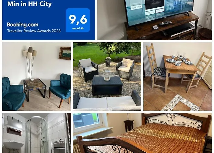Hummelglück - Ferienwohnung mit Terrasse in 30 Min in HH City